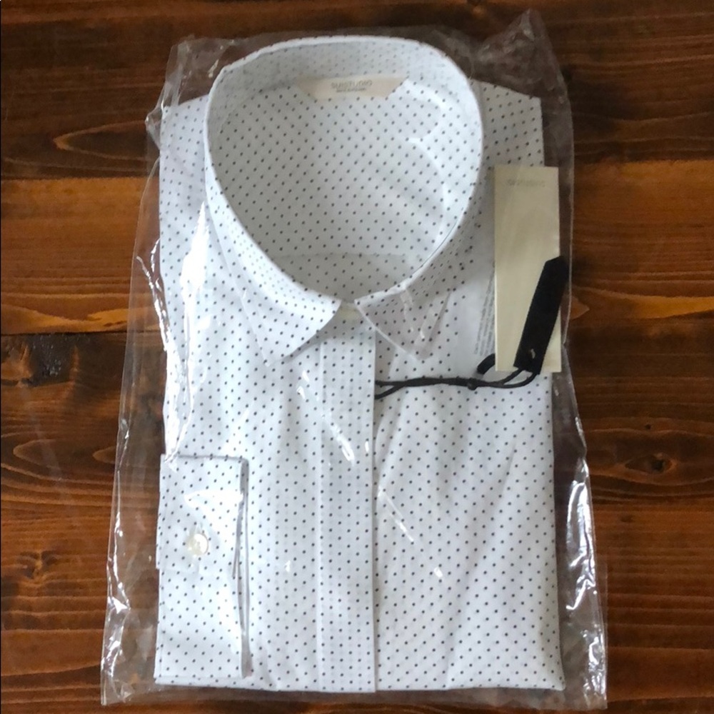 SUISTUDIO Women’s Shirt Long sleeve button up